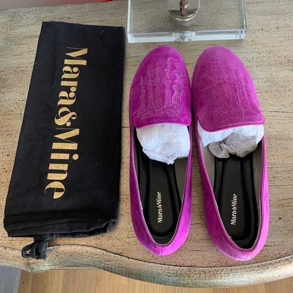 Mara & Mine Shoes - Mara & Mine Jem Skull Slipper